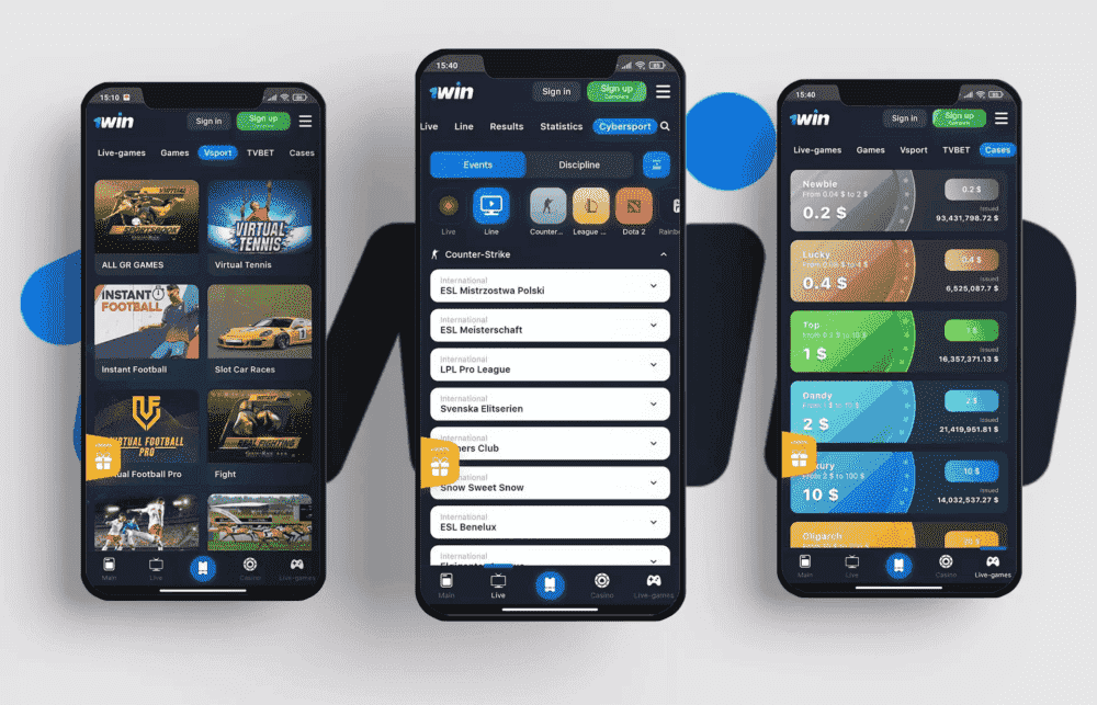1win application